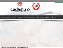 Tablet Screenshot of cadamuro.com